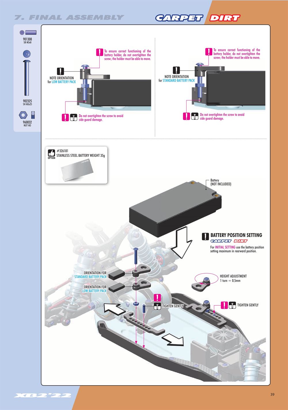 Xray - XB2C 2022 (XB2C'22) - Manual - Page 39