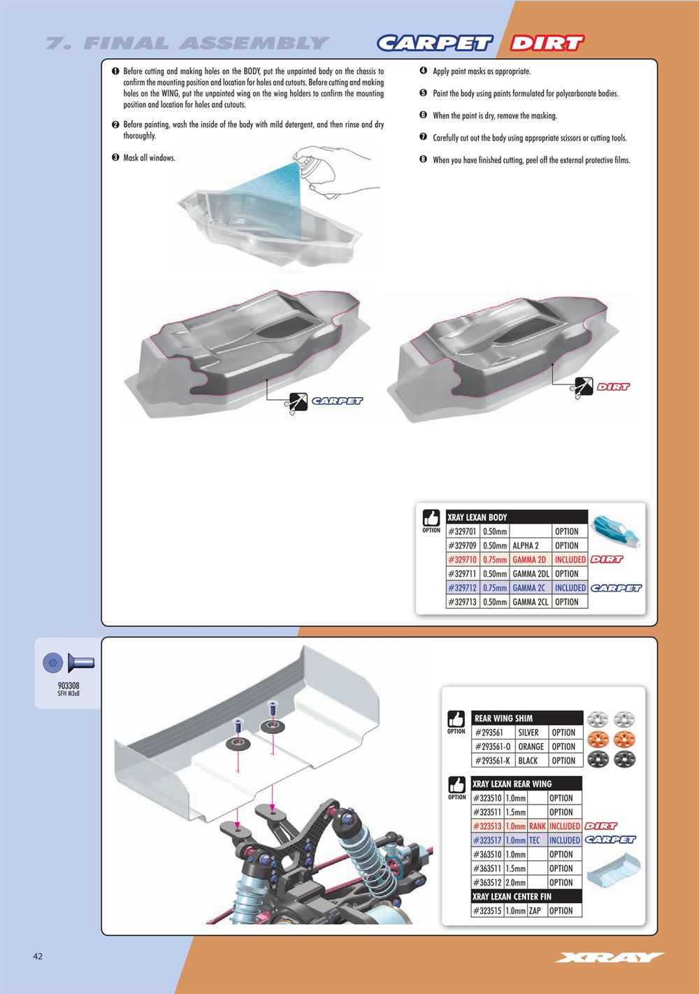 Xray - XB2C 2022 (XB2C'22) - Manual - Page 42