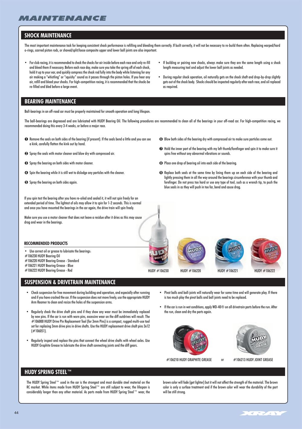 Xray - XB2C 2022 (XB2C'22) - Manual - Page 44