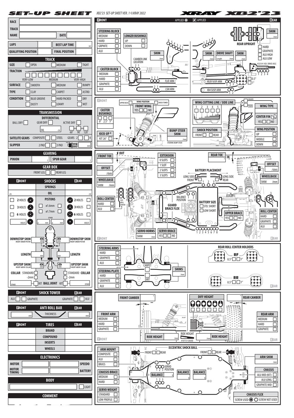 Xray - XB2C 2023 (XB2C'23) - Manual - Page 45