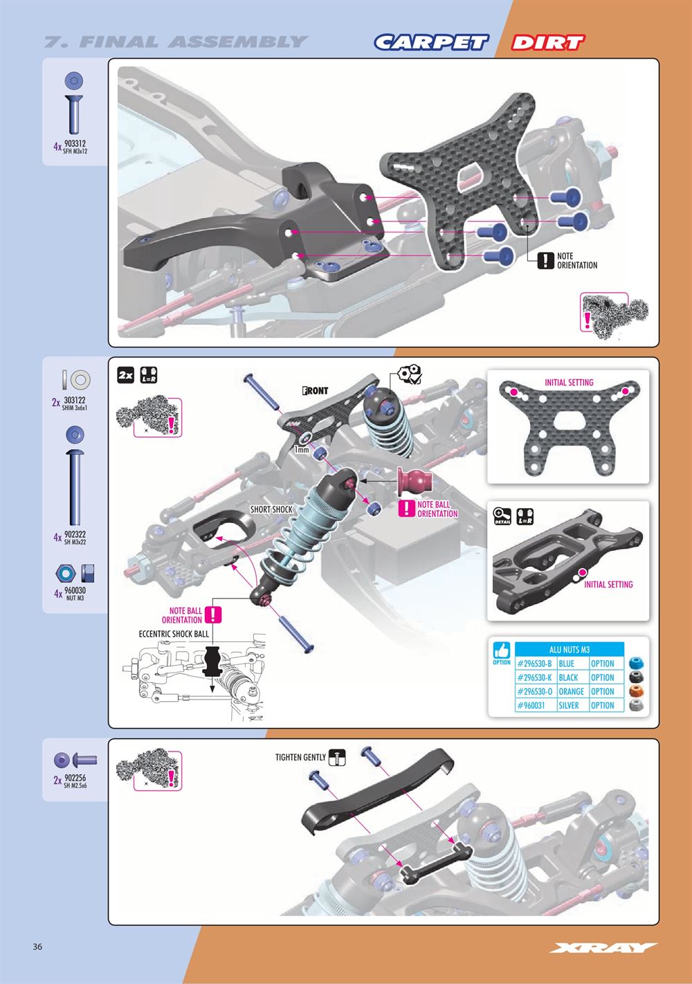 Xray - XB2C 2024 (XB2C'24) - Manual - Page 36