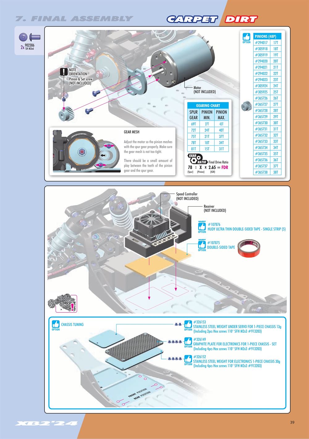 Xray - XB2C 2024 (XB2C'24) - Manual - Page 39