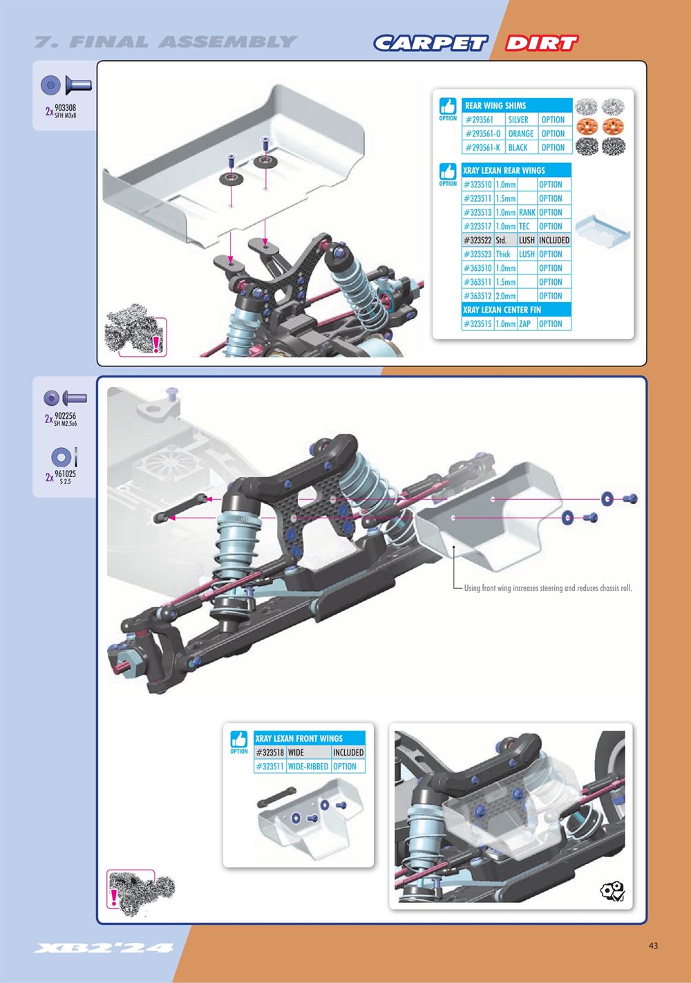 Xray - XB2C 2024 (XB2C'24) - Manual - Page 43