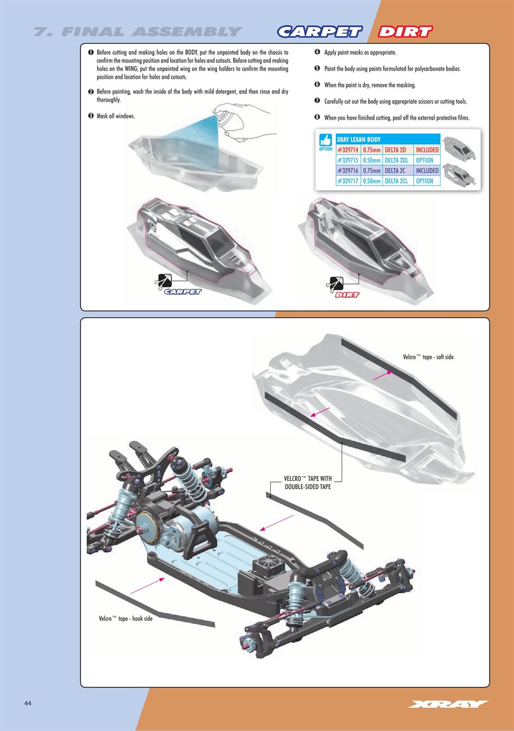 Xray - XB2C 2024 (XB2C'24) - Manual - Page 44