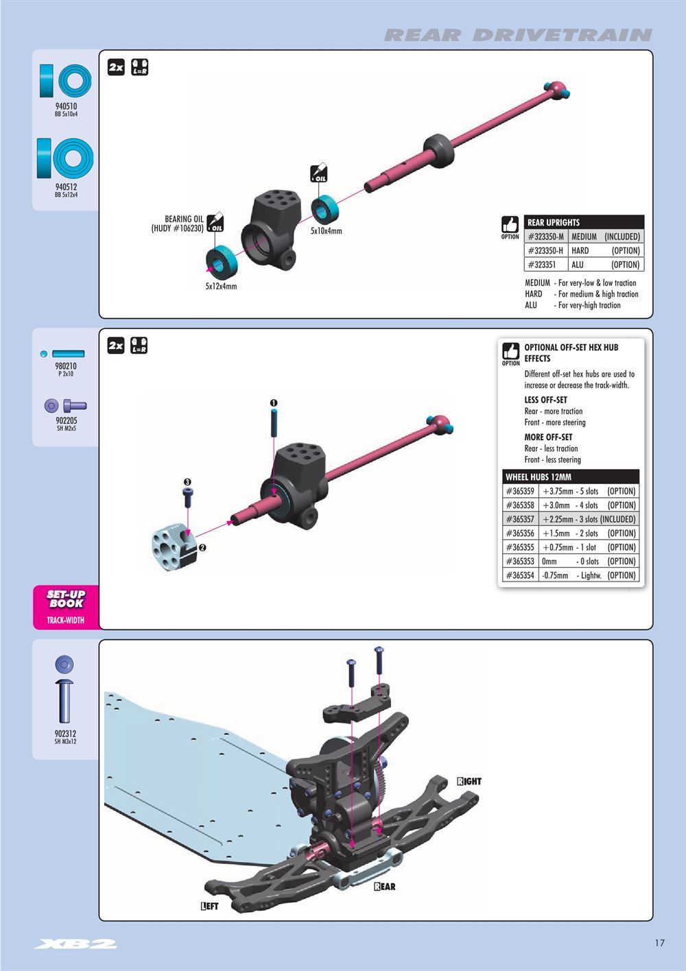 Xray - XB2 2016 (XB2D'16) - Manual - Page 17