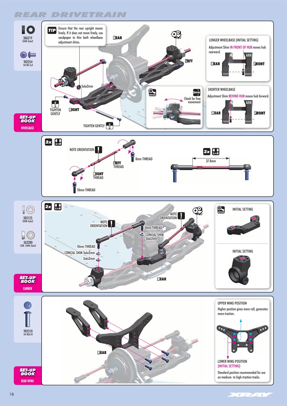 Xray - XB2 2016 (XB2D'16) - Manual - Page 18