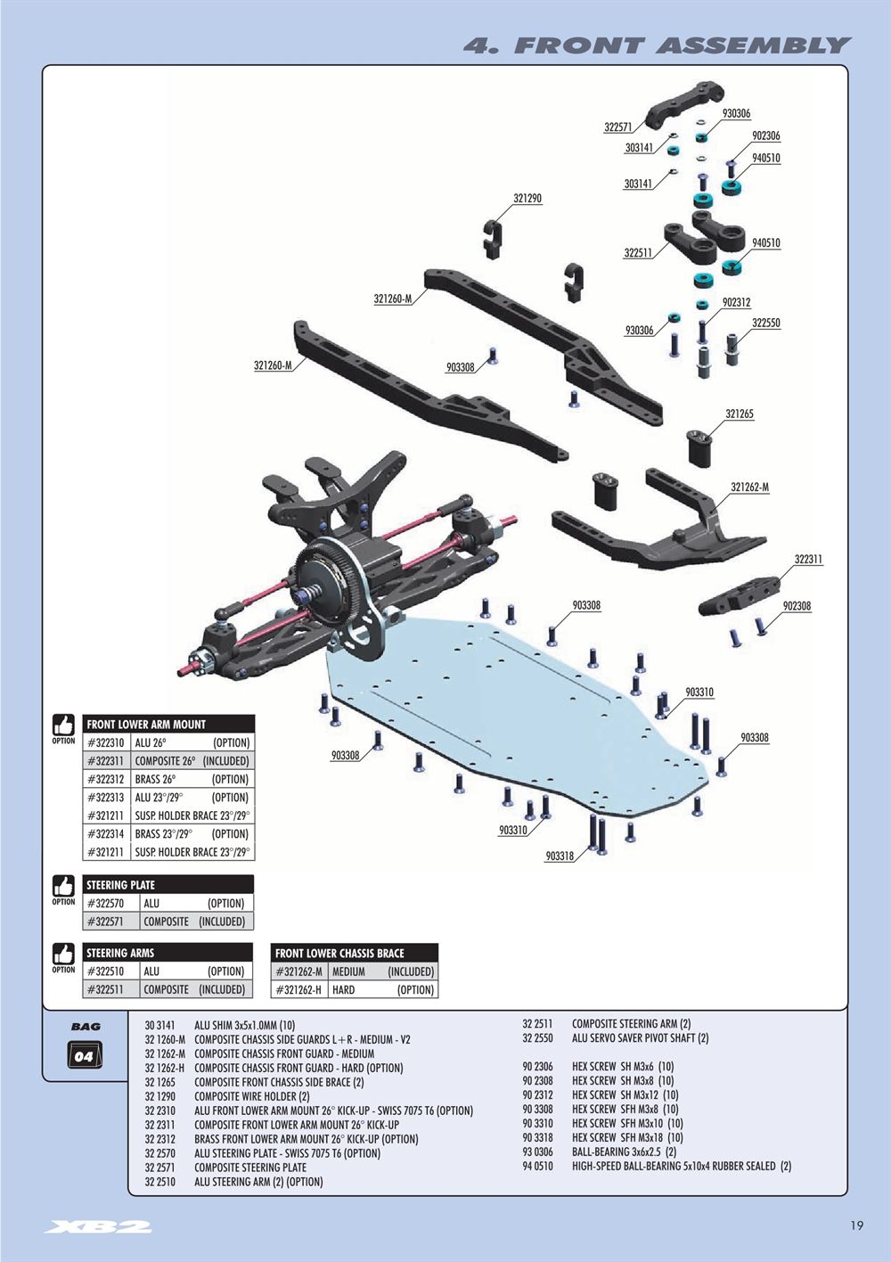 Xray - XB2 2016 (XB2D'16) - Manual - Page 19