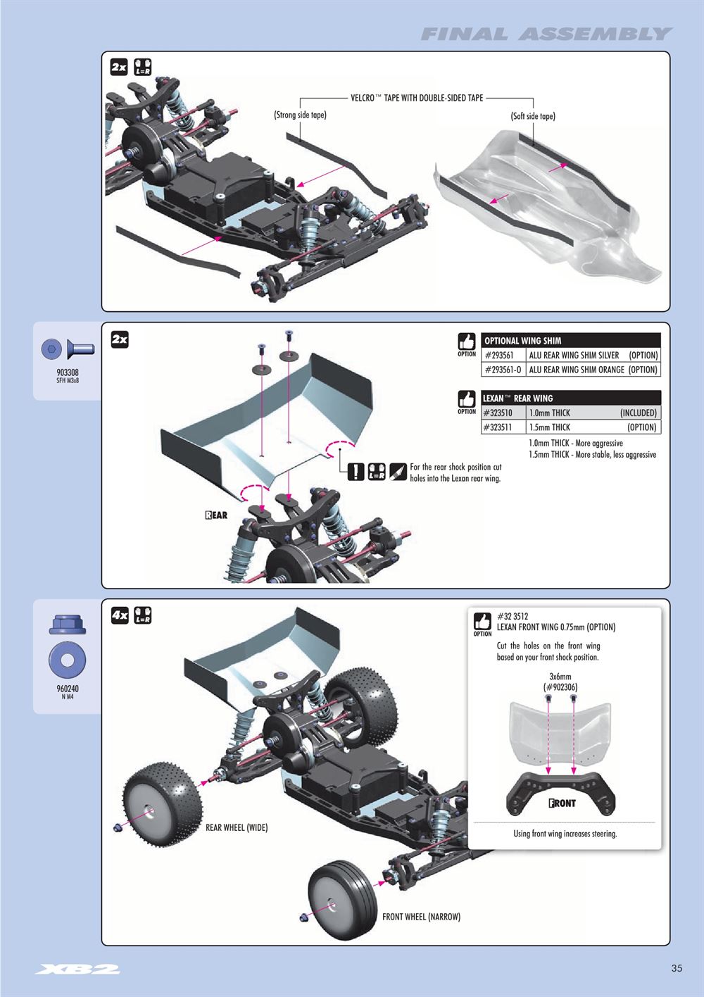 Xray - XB2 2016 (XB2D'16) - Manual - Page 35