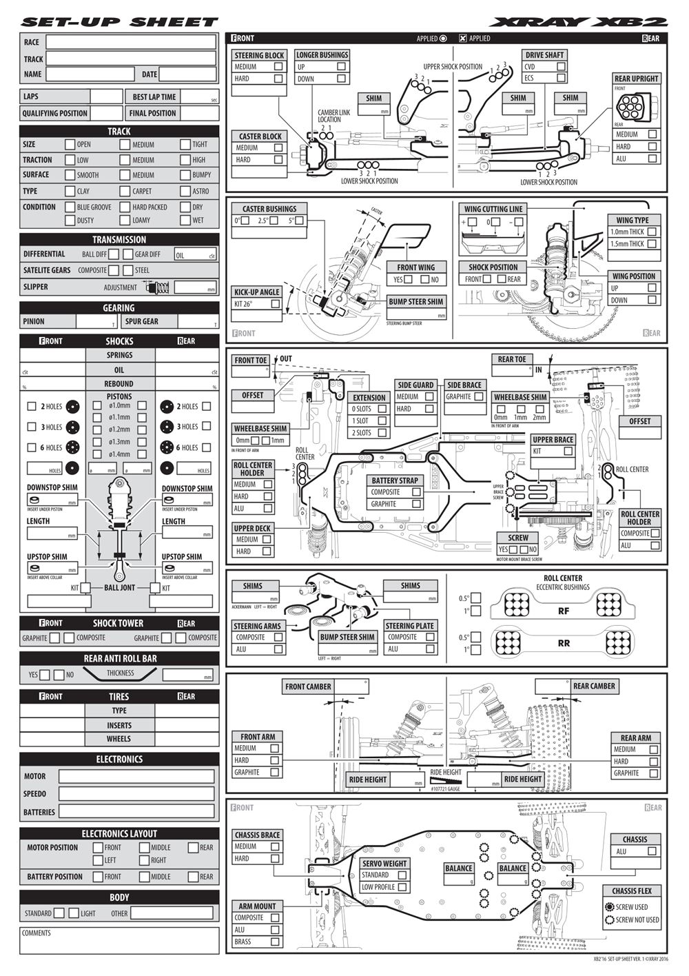 Xray - XB2 2016 (XB2D'16) - Manual - Page 39