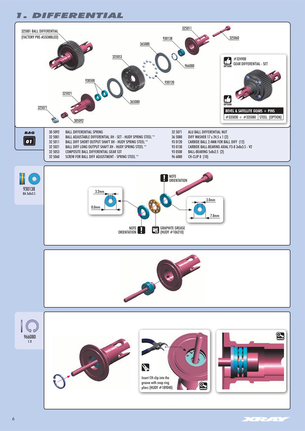 Xray - XB2 2017 (XB2D'17) - Manual - Page 6