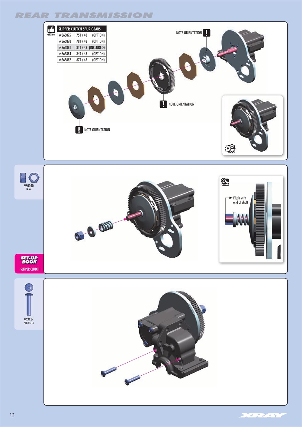 Xray - XB2 2017 (XB2D'17) - Manual - Page 12