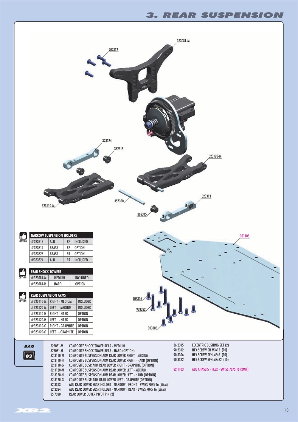 Xray - XB2 2017 (XB2D'17) - Manual - Page 13