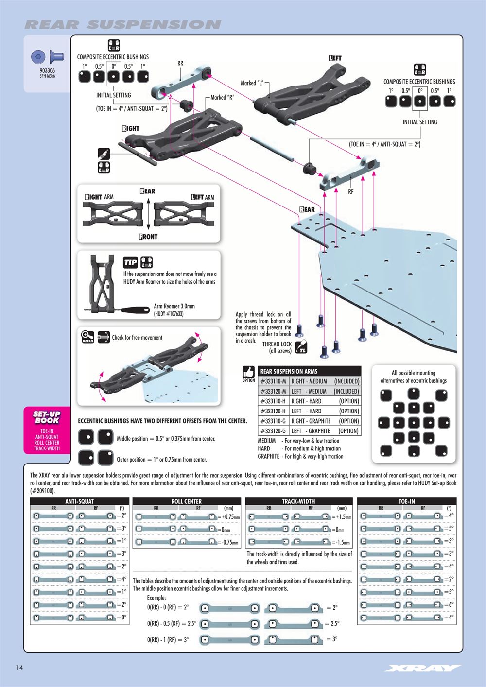 Xray - XB2 2017 (XB2D'17) - Manual - Page 14