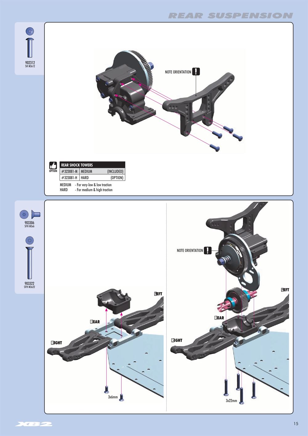 Xray - XB2 2017 (XB2D'17) - Manual - Page 15