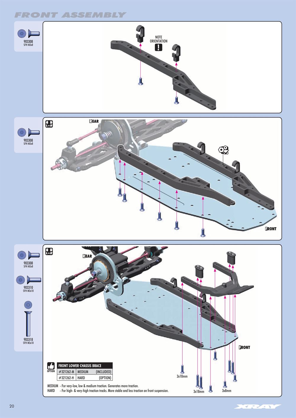 Xray - XB2 2017 (XB2D'17) - Manual - Page 20