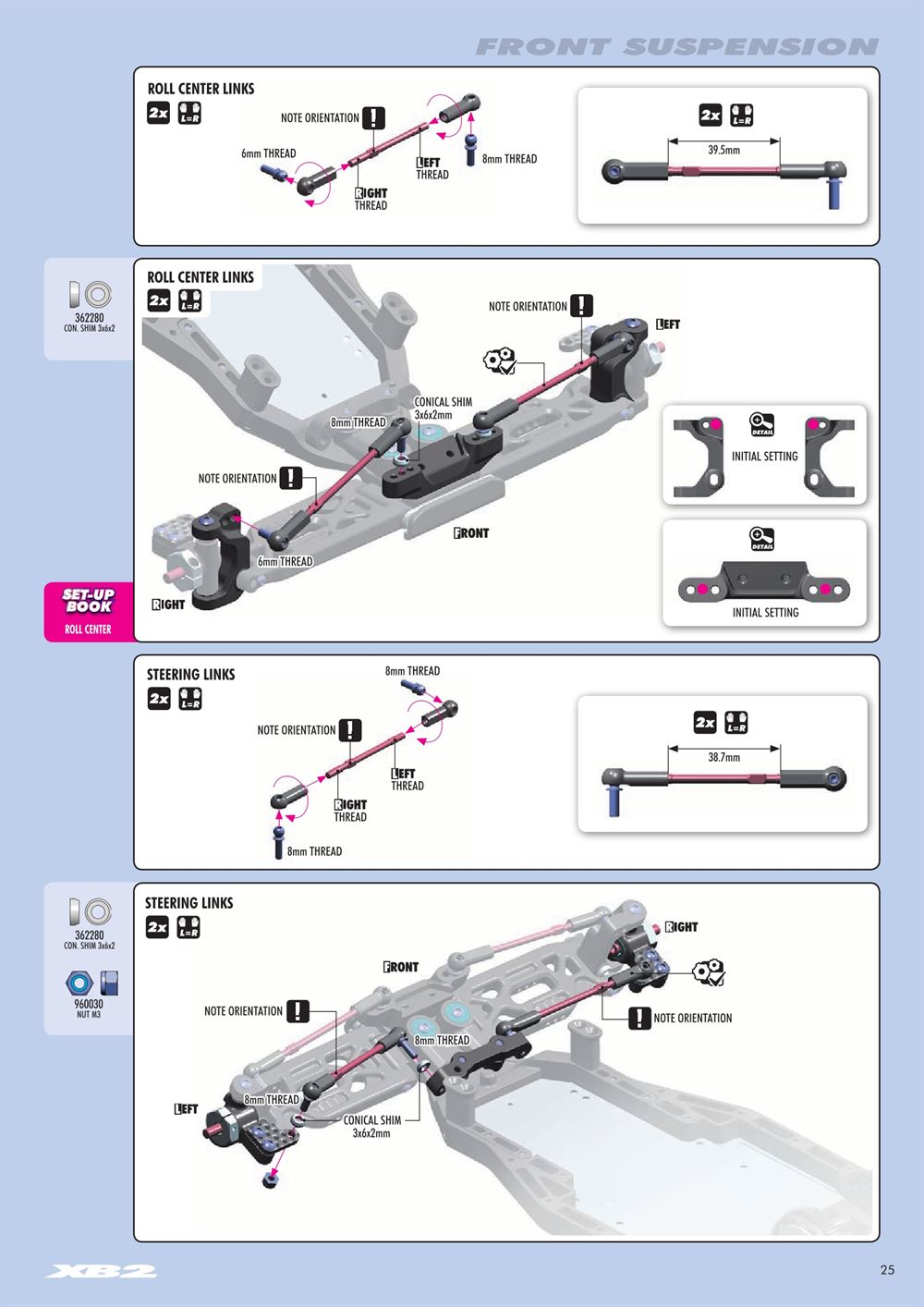 Xray - XB2 2017 (XB2D'17) - Manual - Page 25