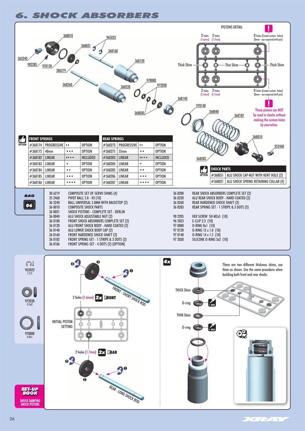 Xray - XB2 2017 (XB2D'17) - Manual - Page 26