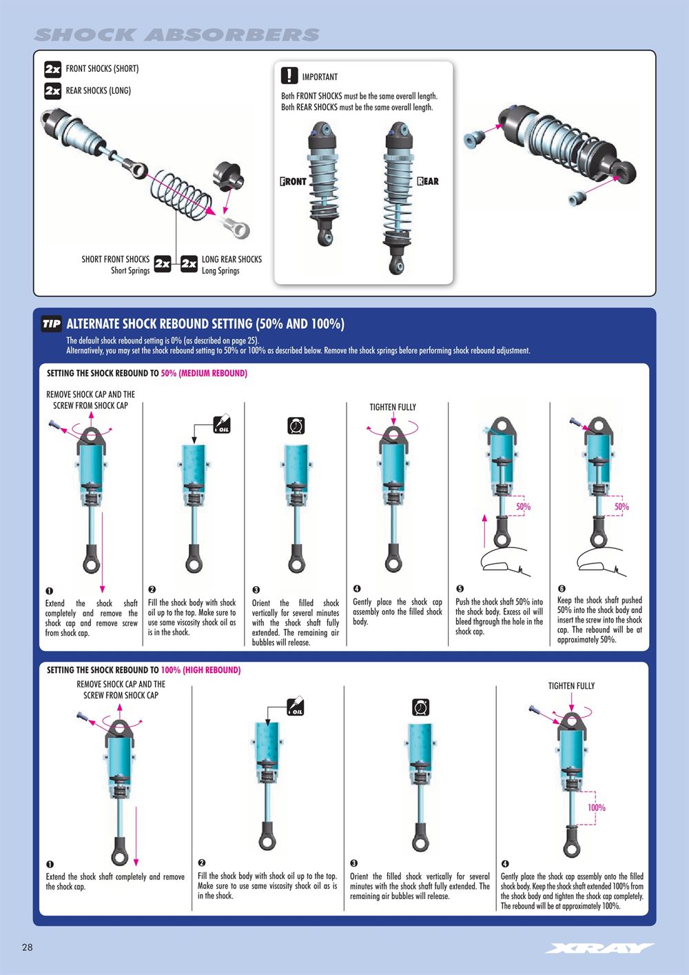 Xray - XB2 2017 (XB2D'17) - Manual - Page 28
