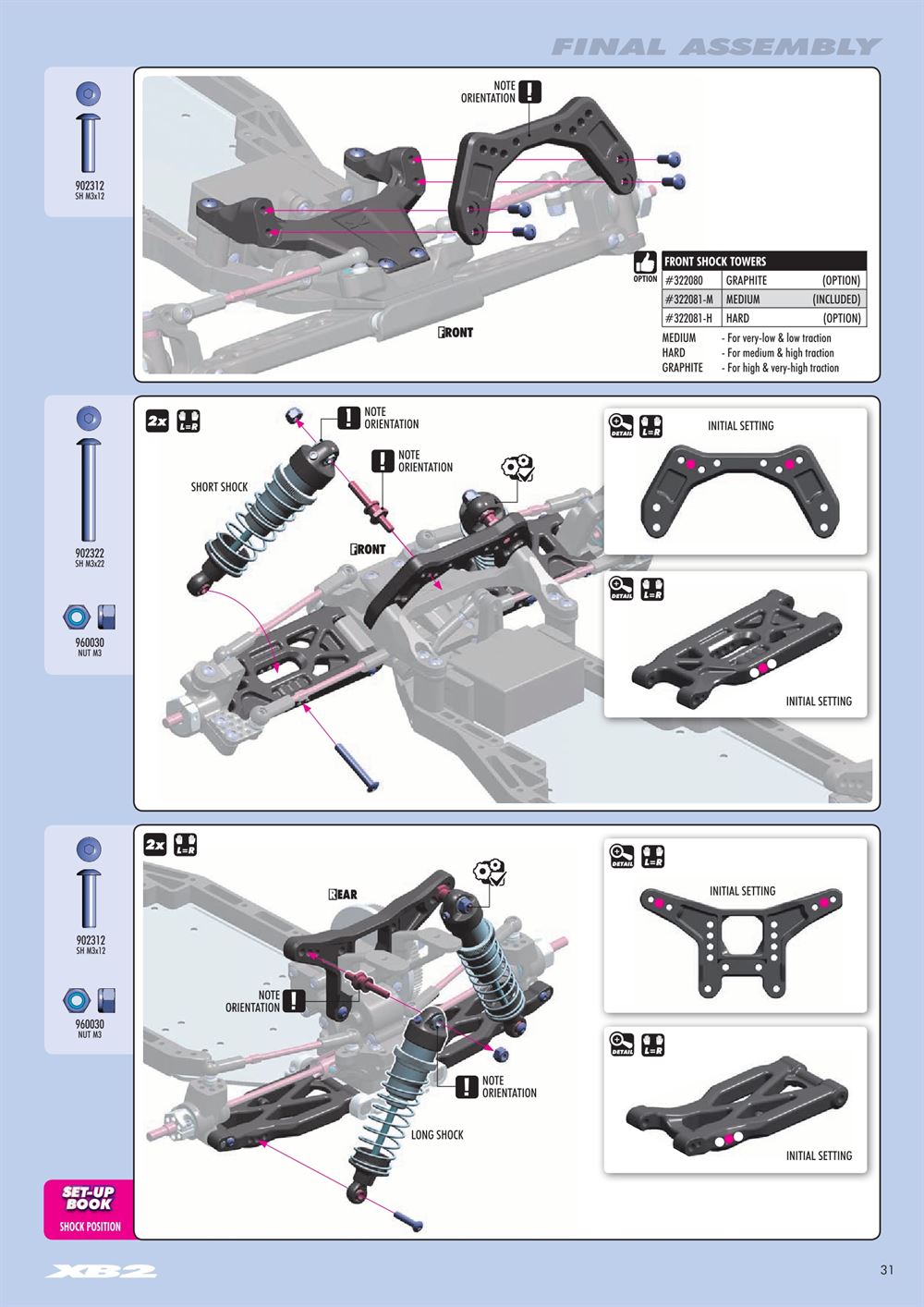 Xray - XB2 2017 (XB2D'17) - Manual - Page 31