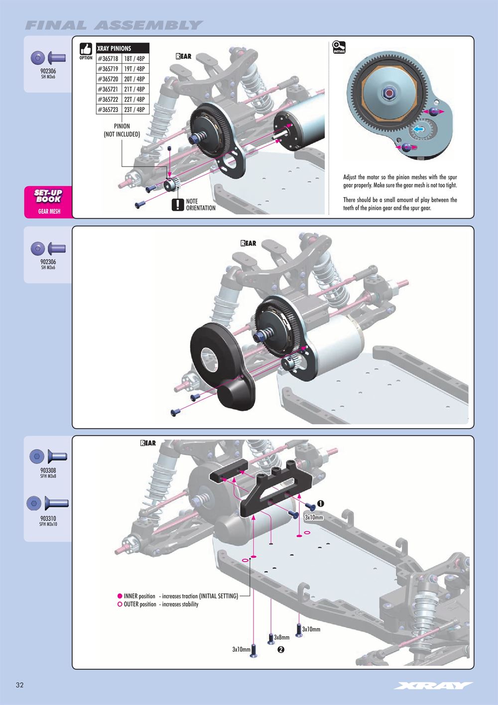 Xray - XB2 2017 (XB2D'17) - Manual - Page 32