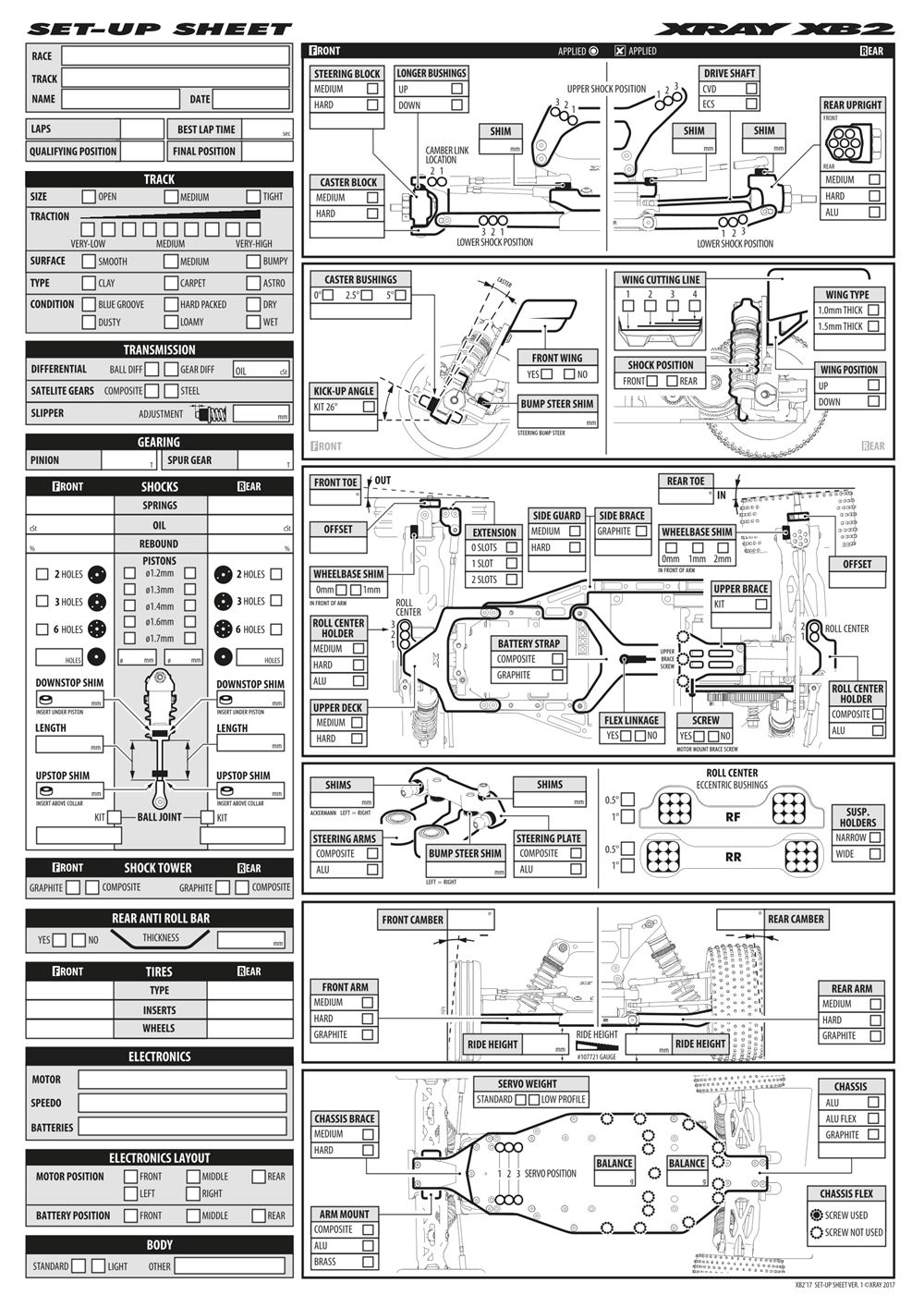 Xray - XB2 2017 (XB2D'17) - Manual - Page 39