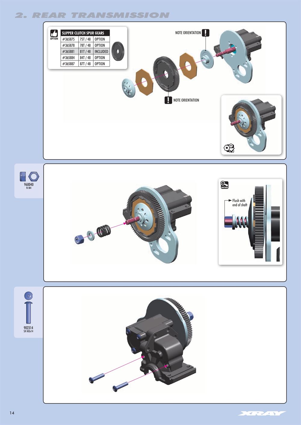 Xray - XB2D 2019 (XB2D'19) - Manual - Page 14
