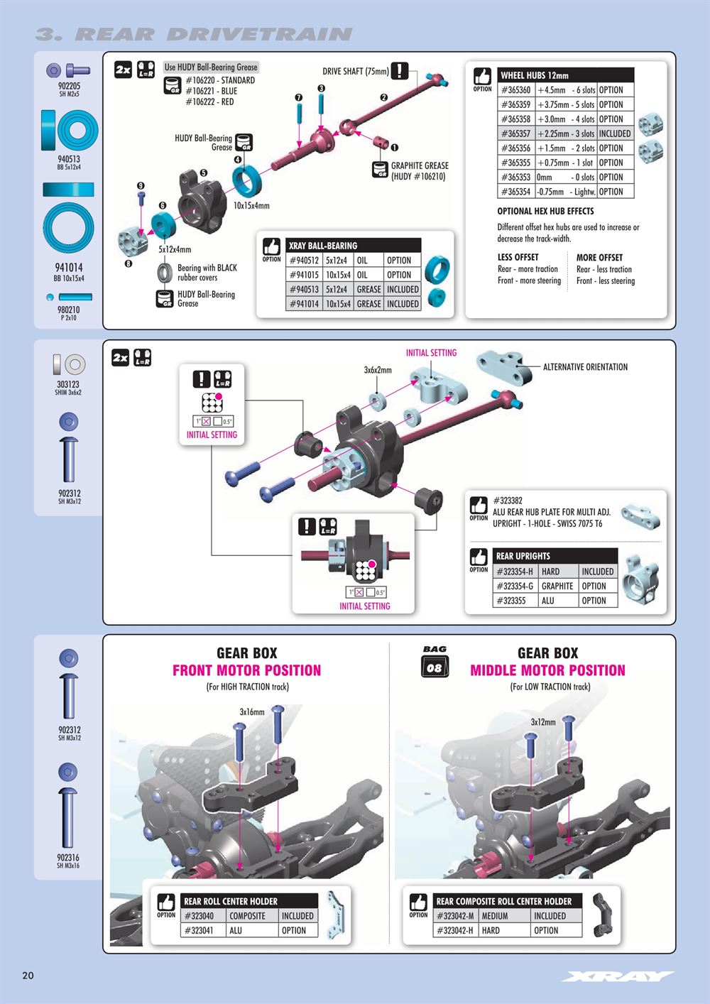 Xray - XB2D 2019 (XB2D'19) - Manual - Page 20