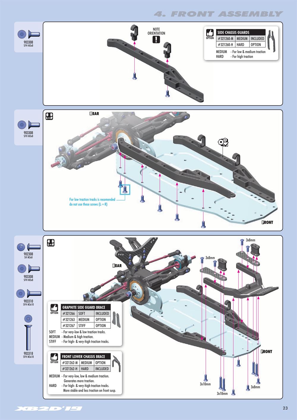 Xray - XB2D 2019 (XB2D'19) - Manual - Page 23
