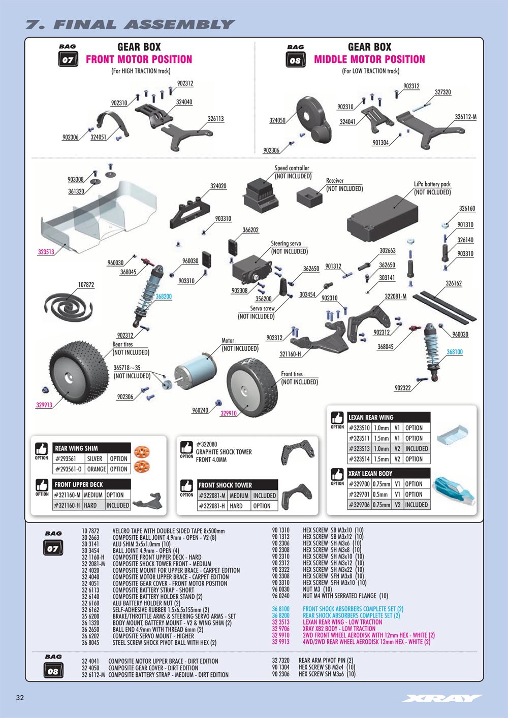 Xray - XB2D 2019 (XB2D'19) - Manual - Page 32