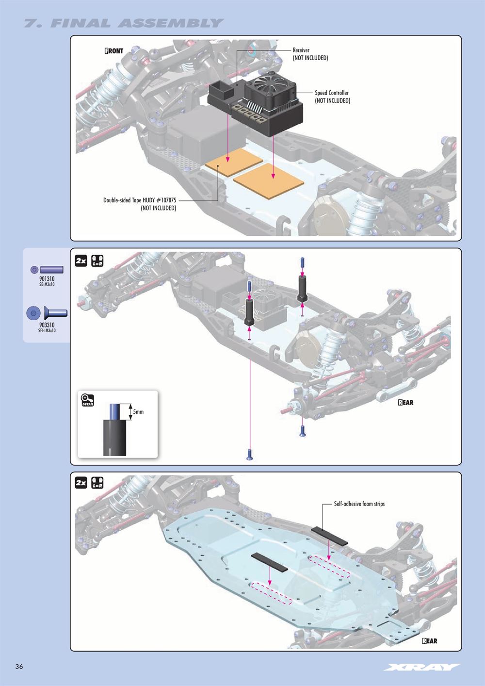 Xray - XB2D 2019 (XB2D'19) - Manual - Page 36