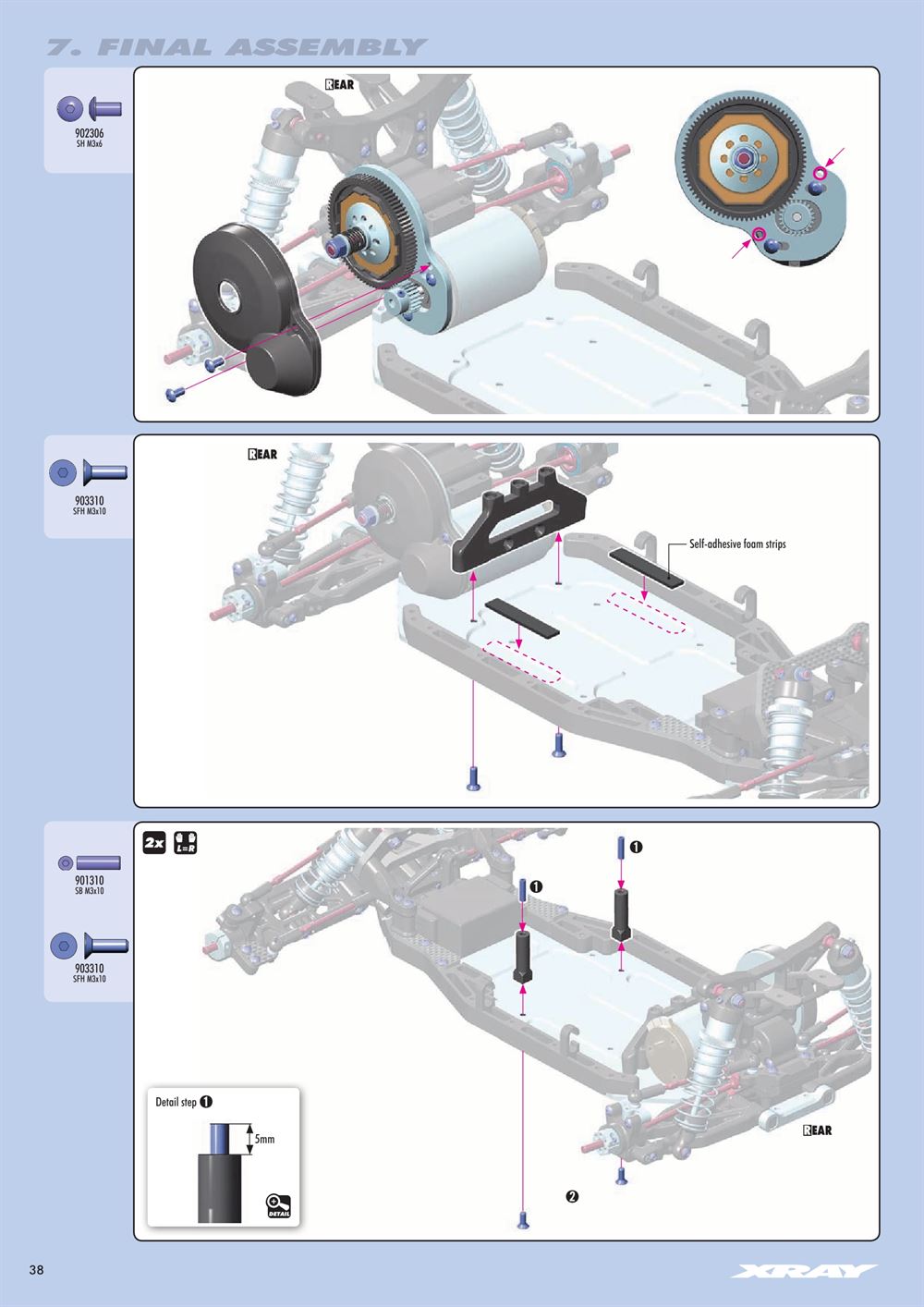 Xray - XB2D 2019 (XB2D'19) - Manual - Page 38