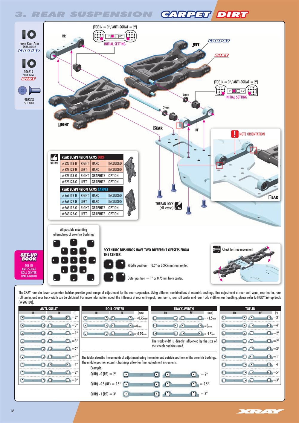 Xray - XB2D 2020 (XB2D'20) - Manual - Page 18