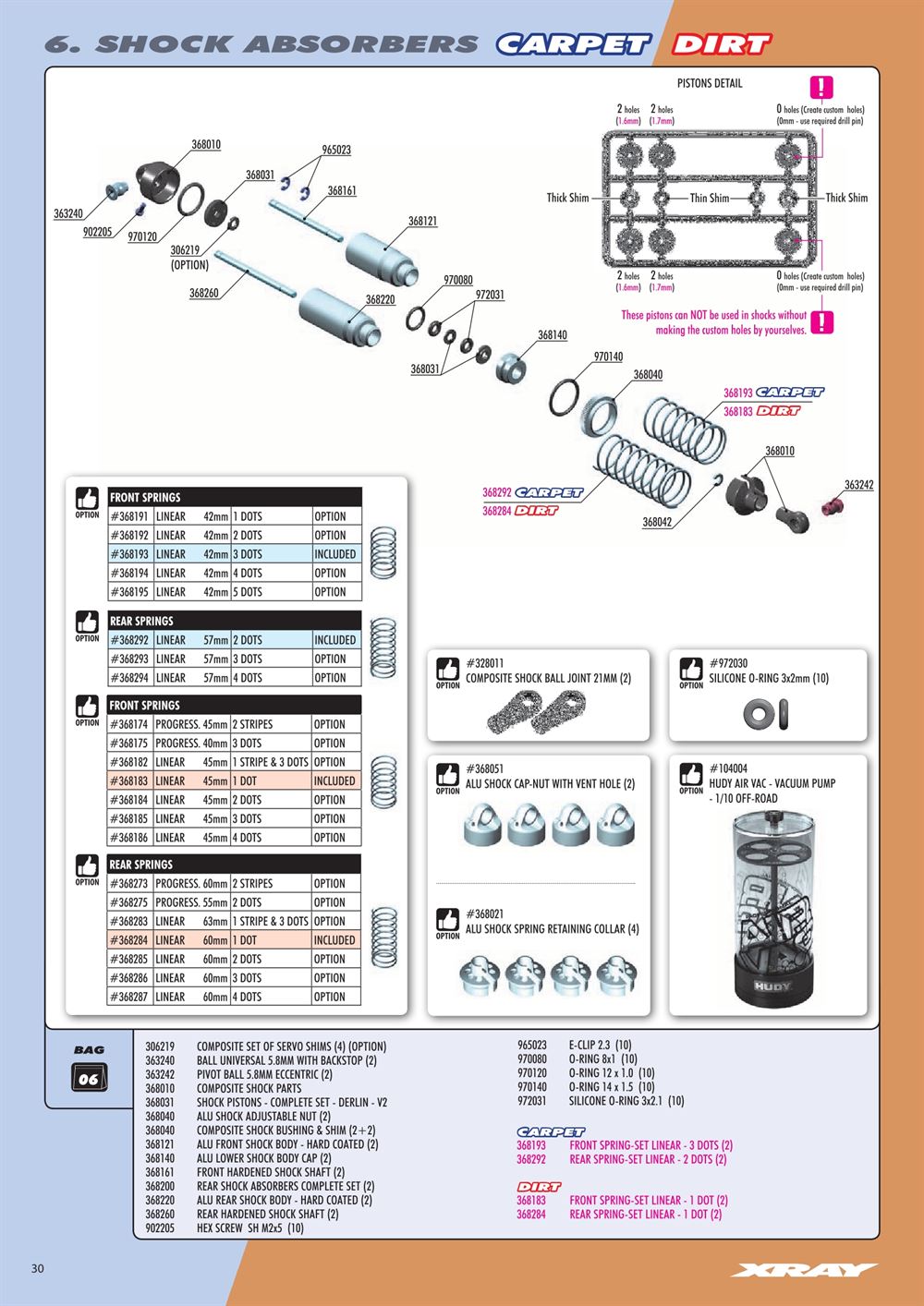 Xray - XB2D 2020 (XB2D'20) - Manual - Page 30
