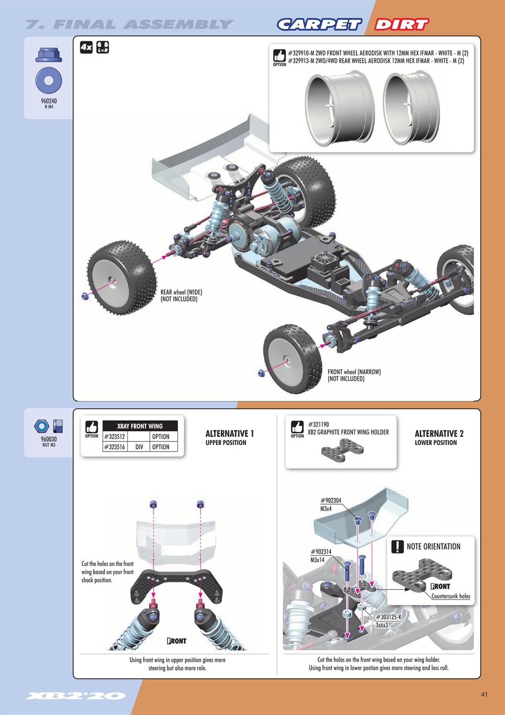 Xray - XB2D 2020 (XB2D'20) - Manual - Page 41