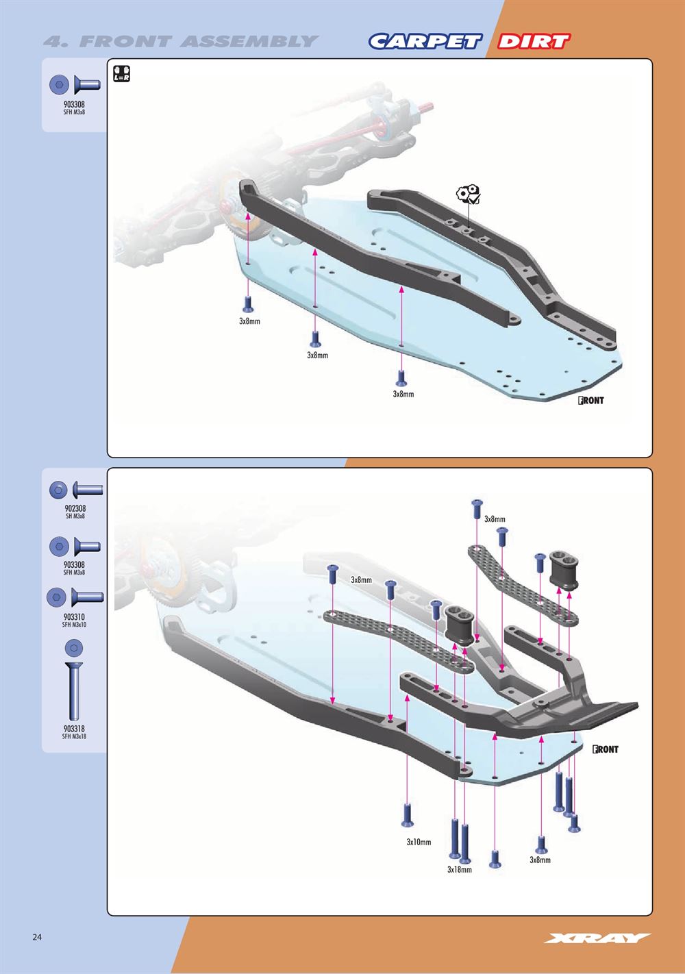 Xray - XB2D 2021 (XB2D'21) - Manual - Page 24