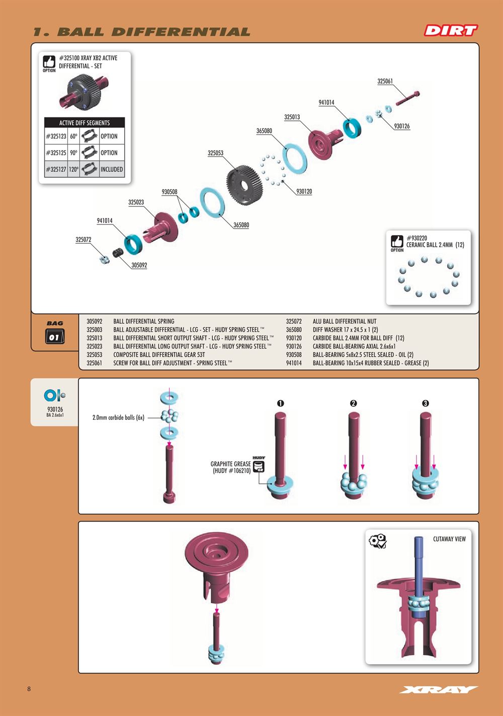 Xray - XB2D 2022 (XB2D'22) - Manual - Page 8