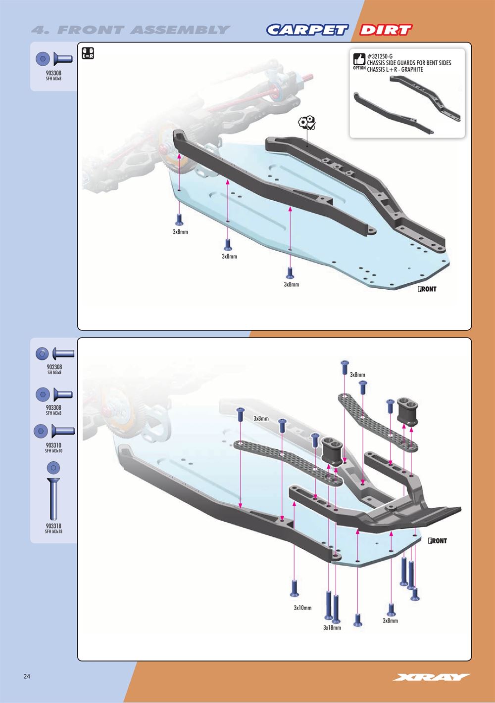 Xray - XB2D 2022 (XB2D'22) - Manual - Page 24