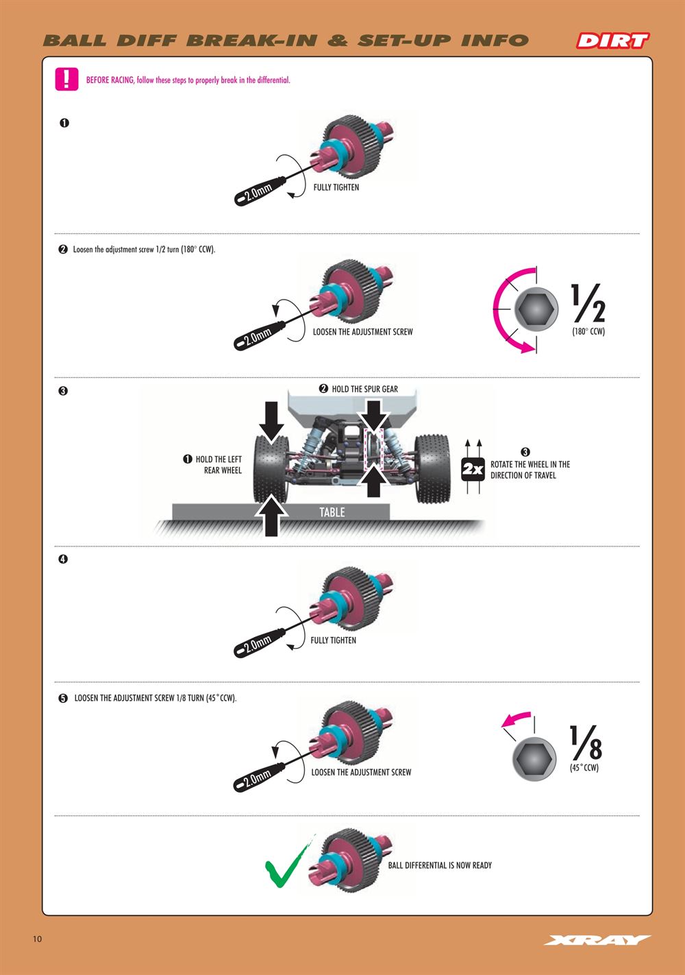 Xray - XB2D 2024 (XB2D'24) - Manual - Page 10