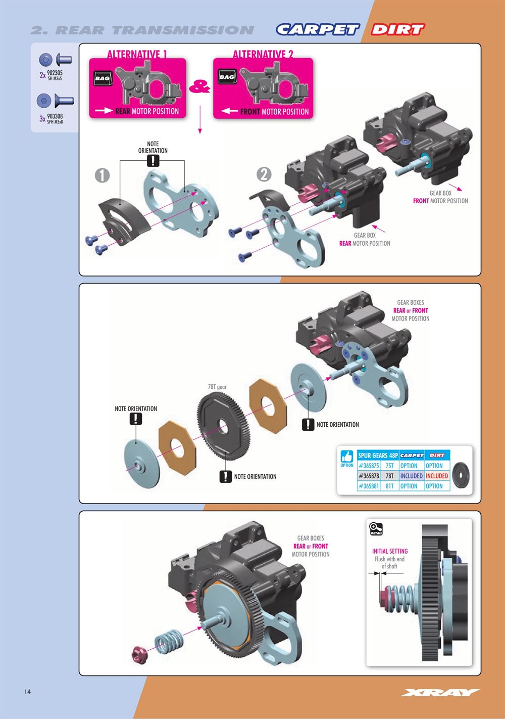 Xray - XB2D 2024 (XB2D'24) - Manual - Page 14