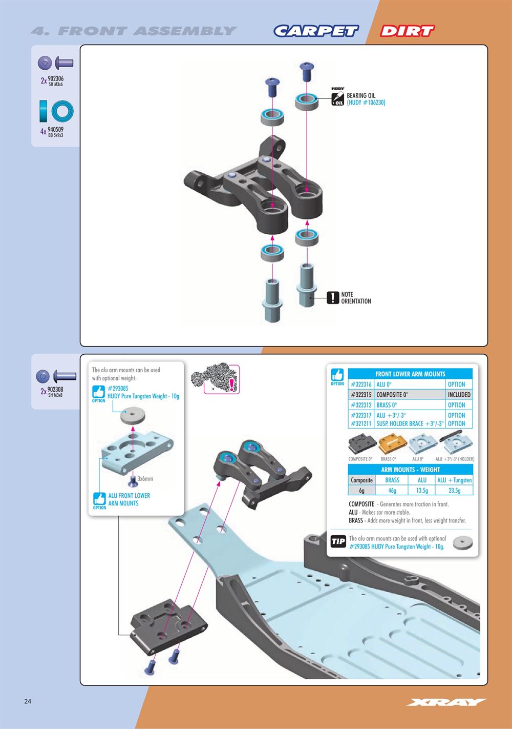 Xray - XB2D 2024 (XB2D'24) - Manual - Page 24