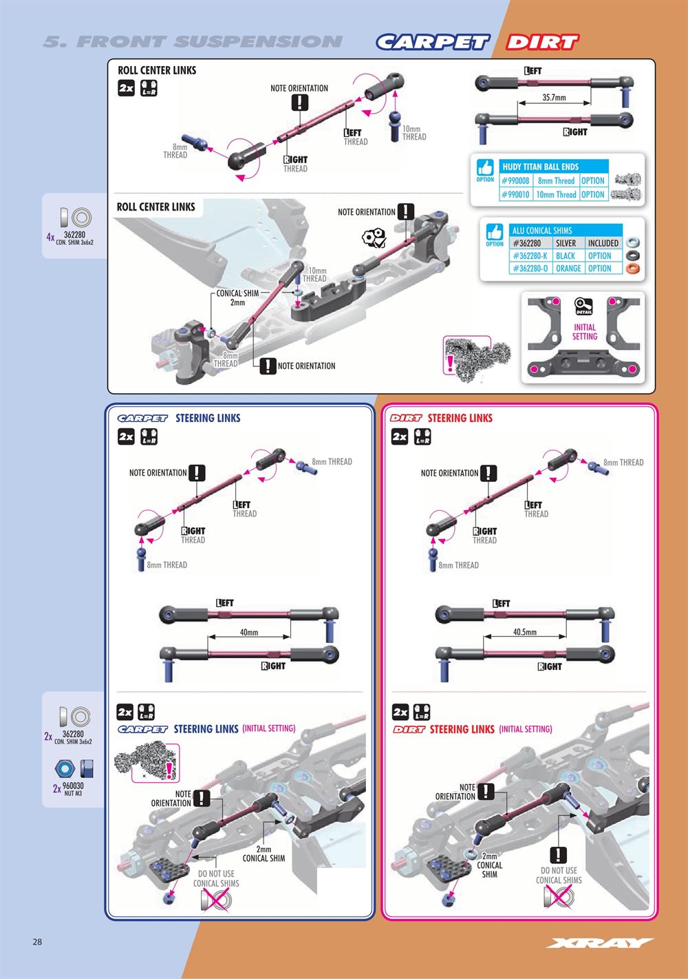 Xray - XB2D 2024 (XB2D'24) - Manual - Page 28