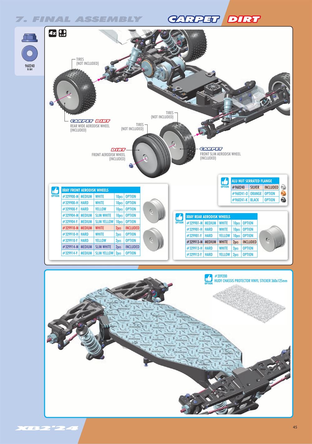 Xray - XB2D 2024 (XB2D'24) - Manual - Page 45
