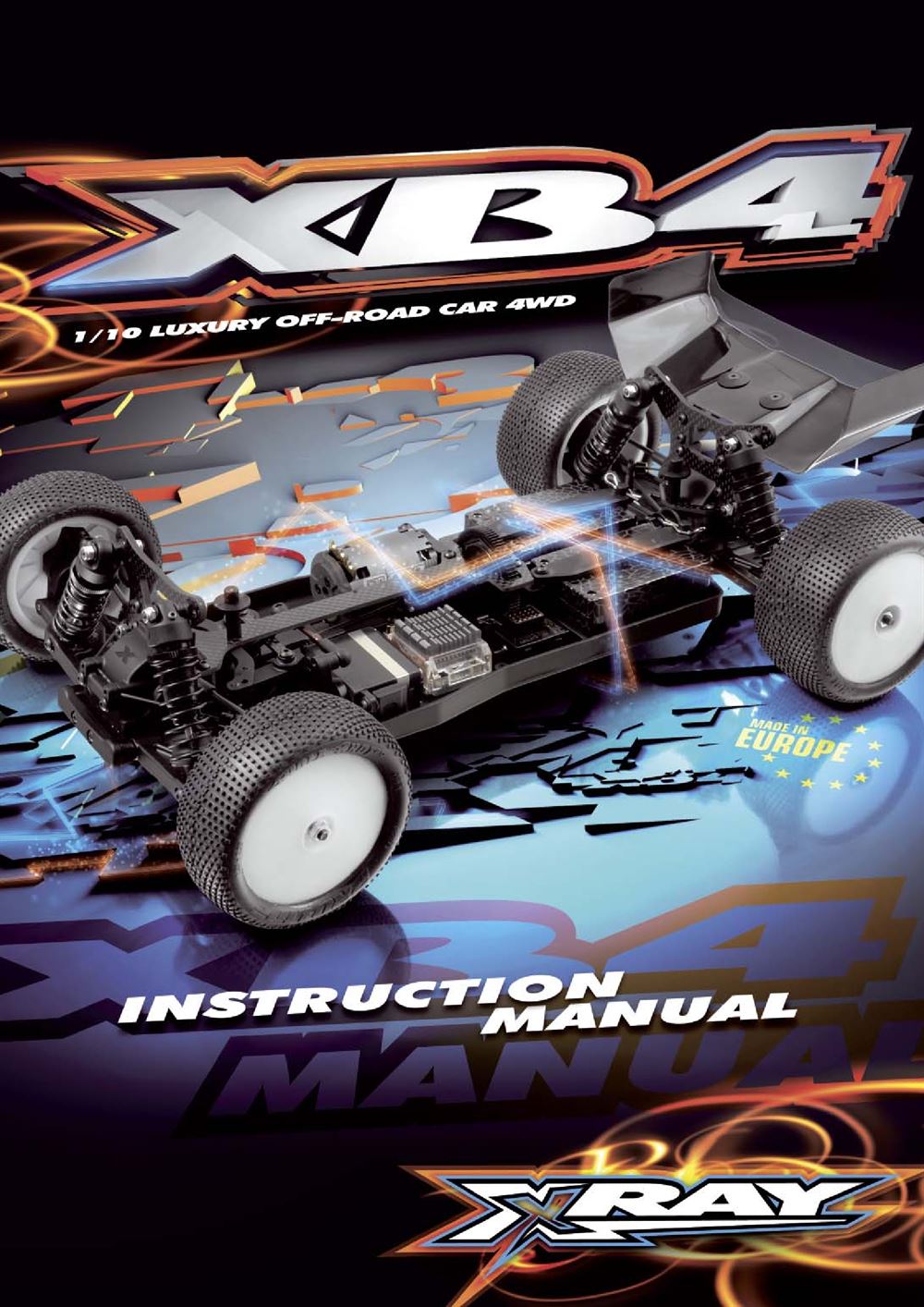 Xray - XB4 2012 (XB4'12) - 4WD - Manual - Page 1