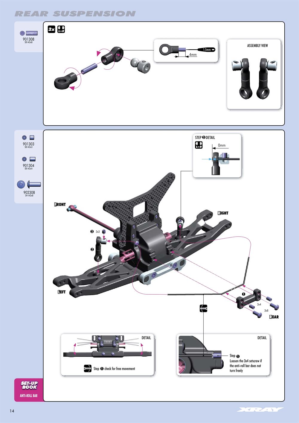 Xray - XB4 2012 (XB4'12) - 4WD - Manual - Page 14