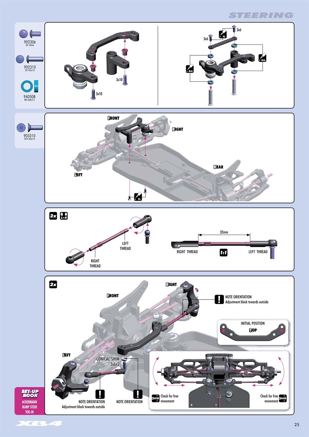 Xray - XB4 2012 (XB4'12) - 4WD - Manual - Page 25
