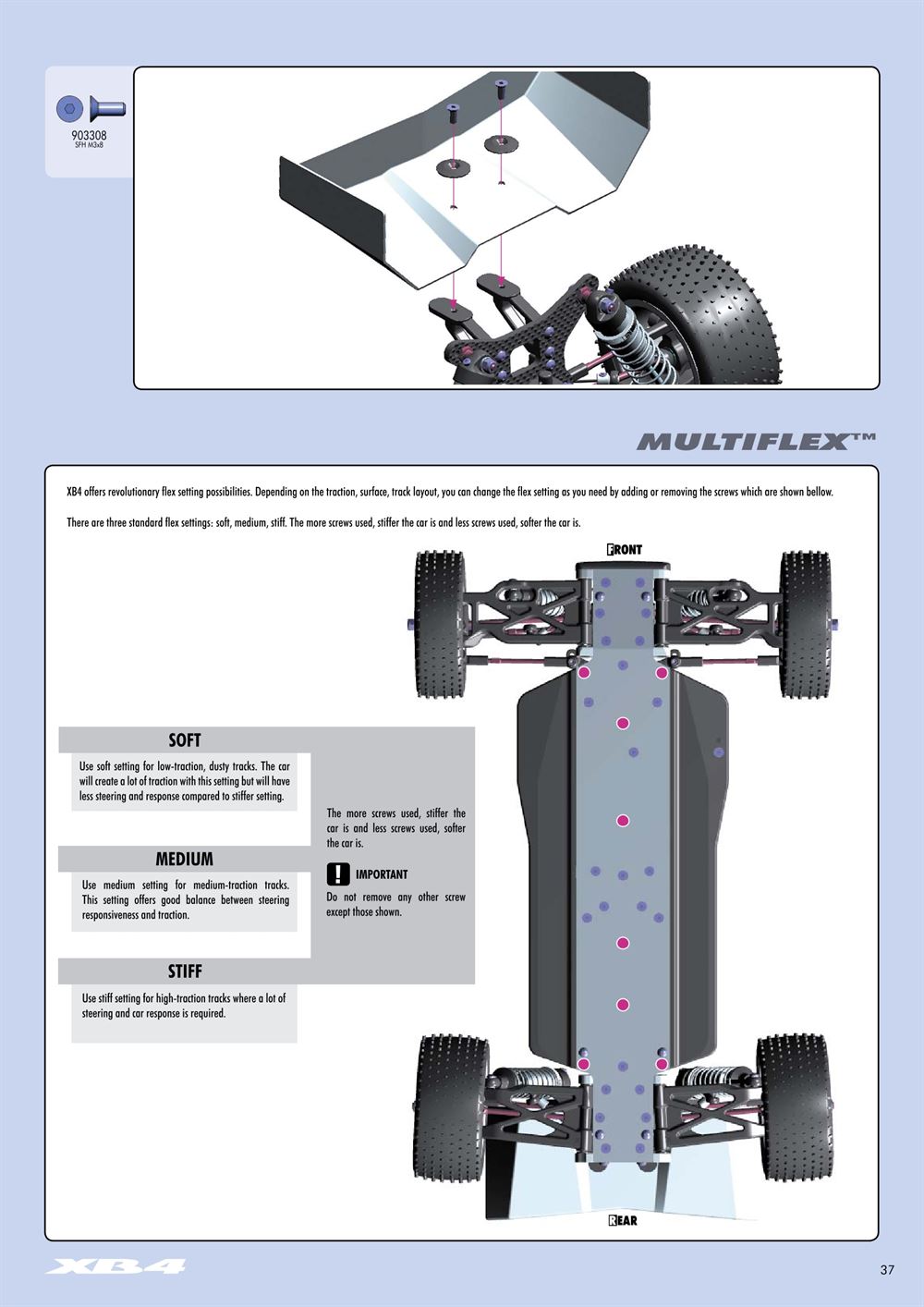 Xray - XB4 2012 (XB4'12) - 4WD - Manual - Page 37
