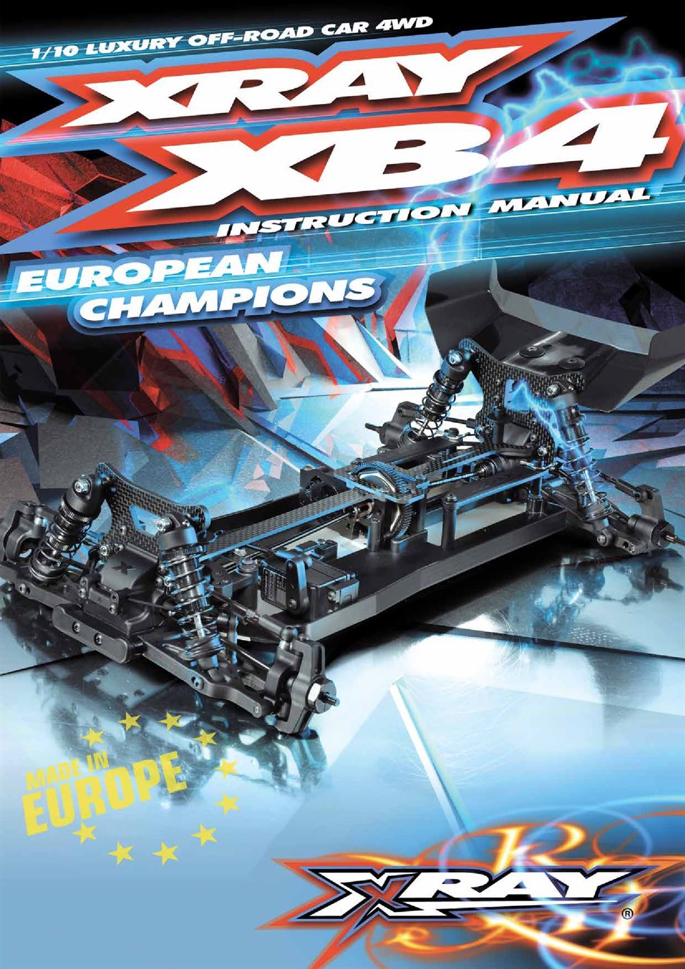 Xray - XB4 2015 (XB4'15) - 4WD - Manual - Page 1