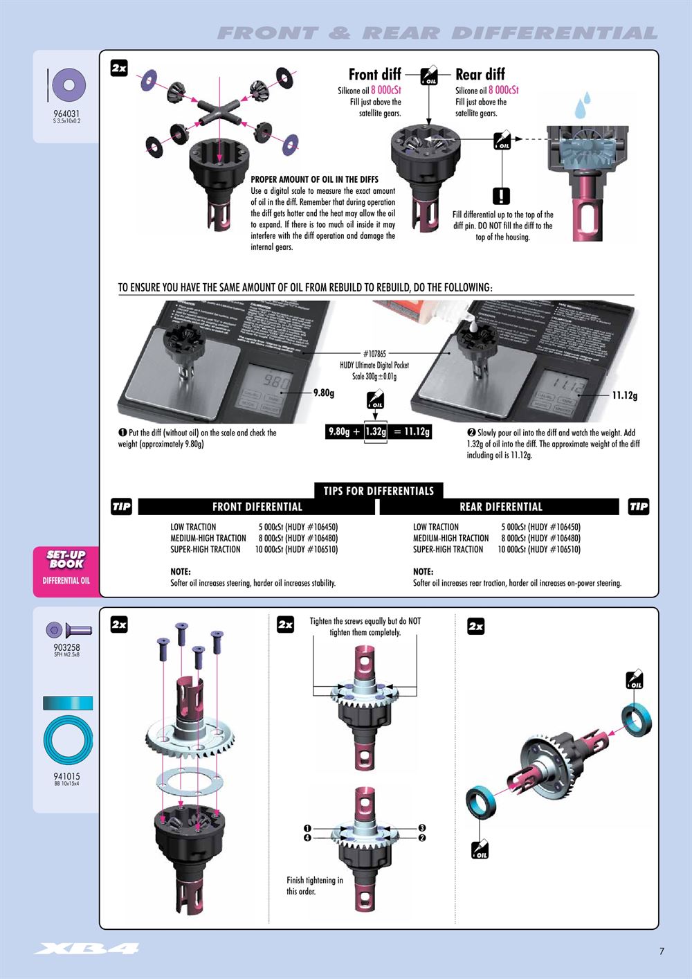 Xray - XB4 2015 (XB4'15) - 4WD - Manual - Page 7