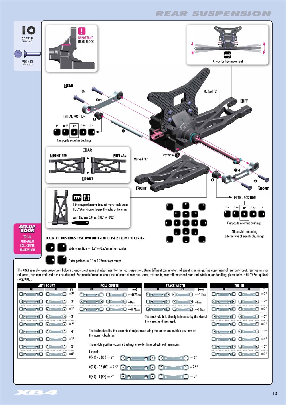 Xray - XB4 2015 (XB4'15) - 4WD - Manual - Page 13