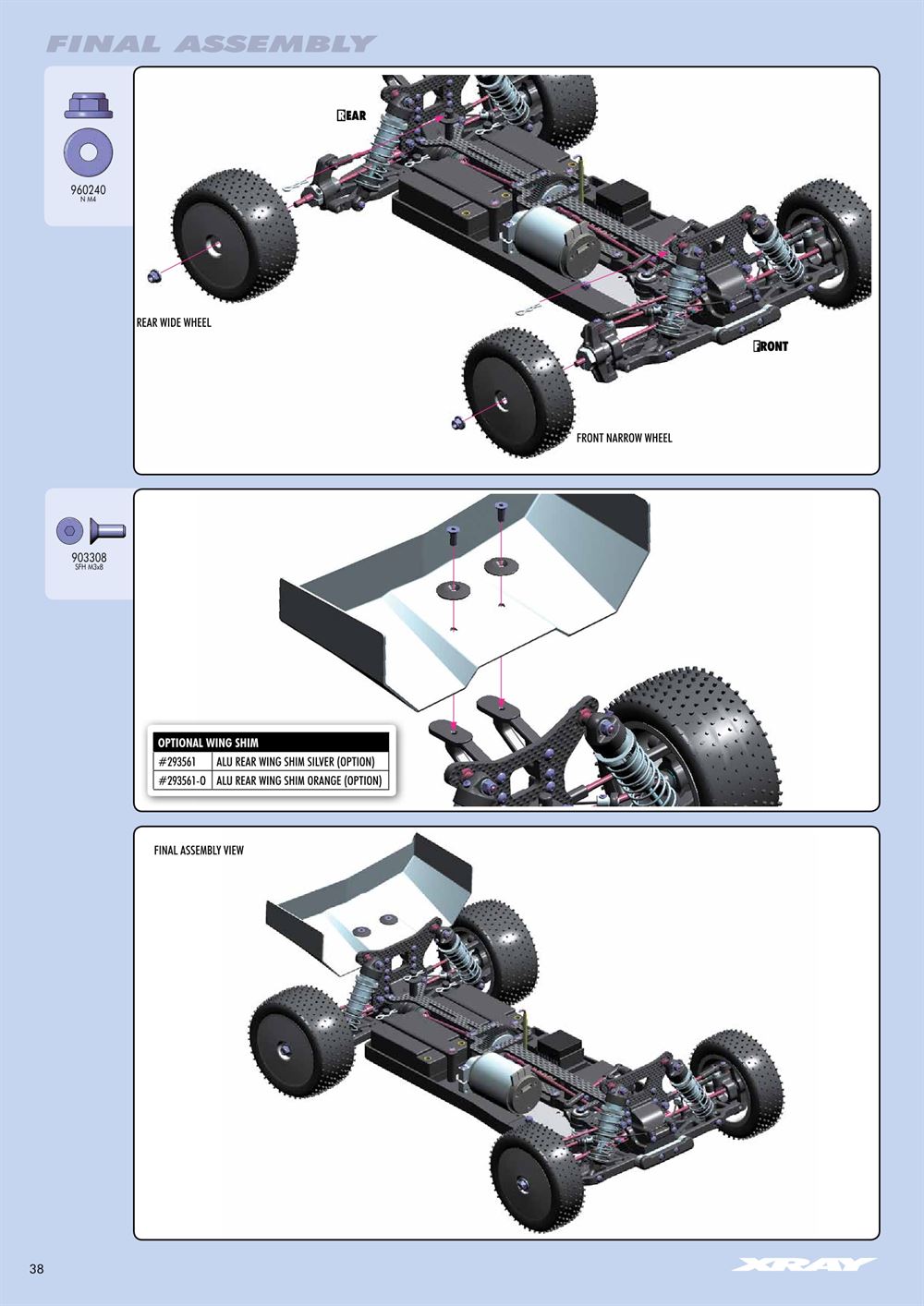 Xray - XB4 2015 (XB4'15) - 4WD - Manual - Page 38